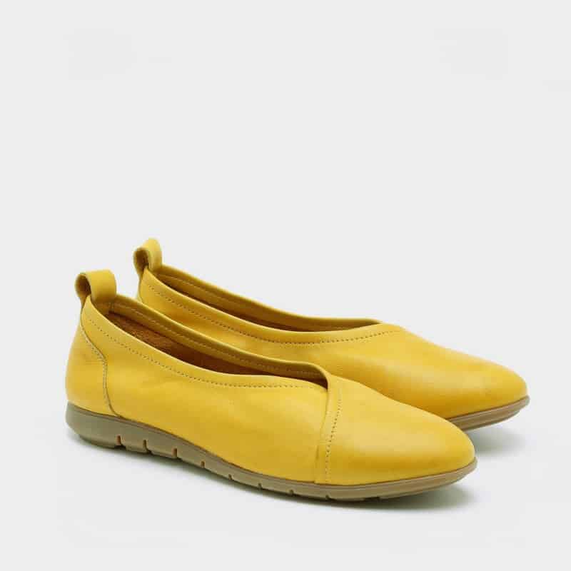 נעלי בלרינה שטוחות מעור – דגם נינה