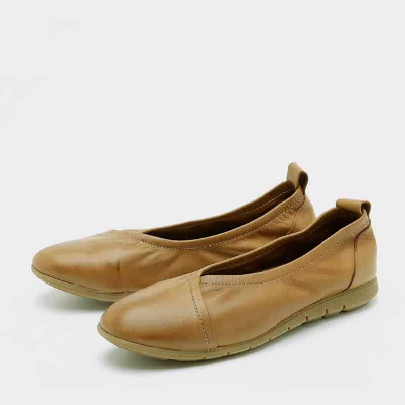 נעלי בלרינה שטוחות מעור – דגם נינה