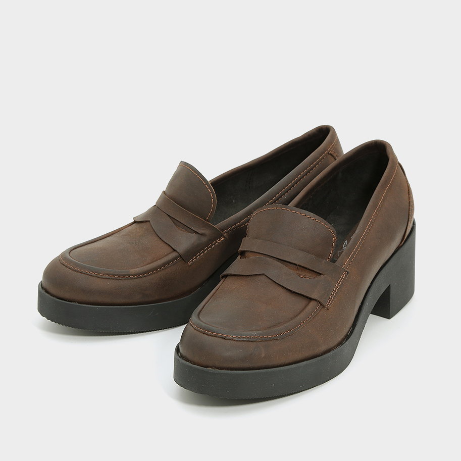 נעלי קולג' מוקסין מעור – דגם אלינור