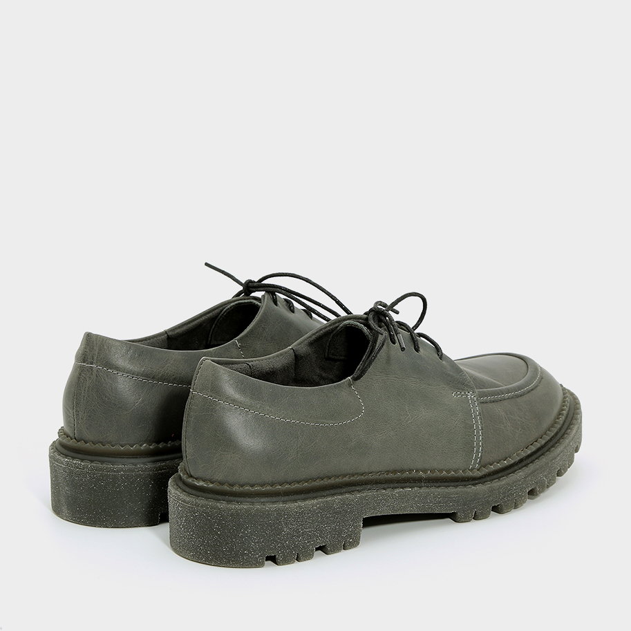 נעלי מוקסין מעור עם שרוכים – דגם מרני