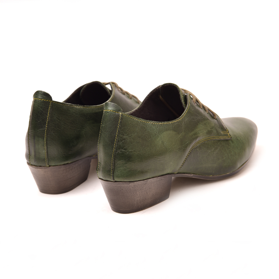 נעלי וינטאג' מחודדות מעור – דגם מיכאלה