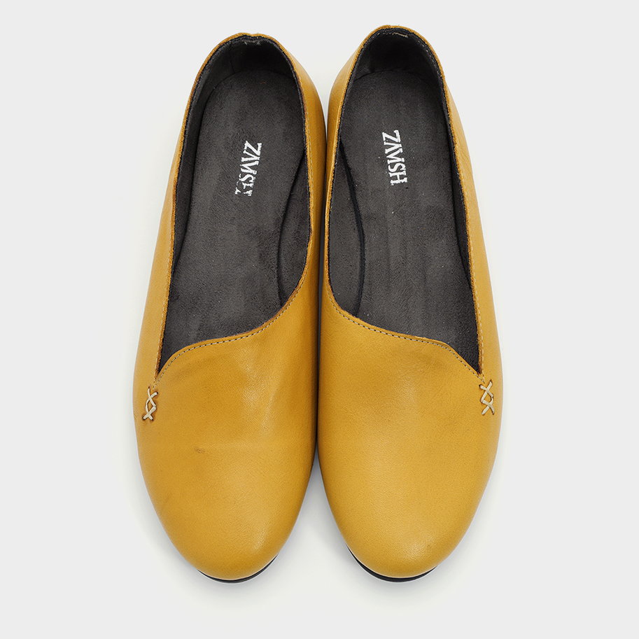 נעלי בלרינה שטוחות מעור – דגם ויולט