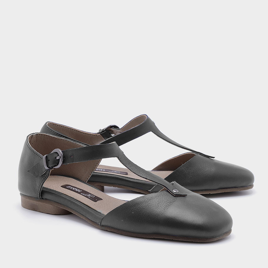 נעלי בובה עם רצועת טי – דגם דולי
