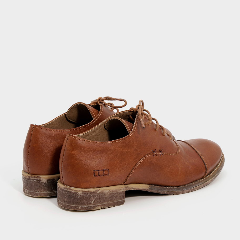 נעלי אוקספורד וינטאג' מעור – דגם טום