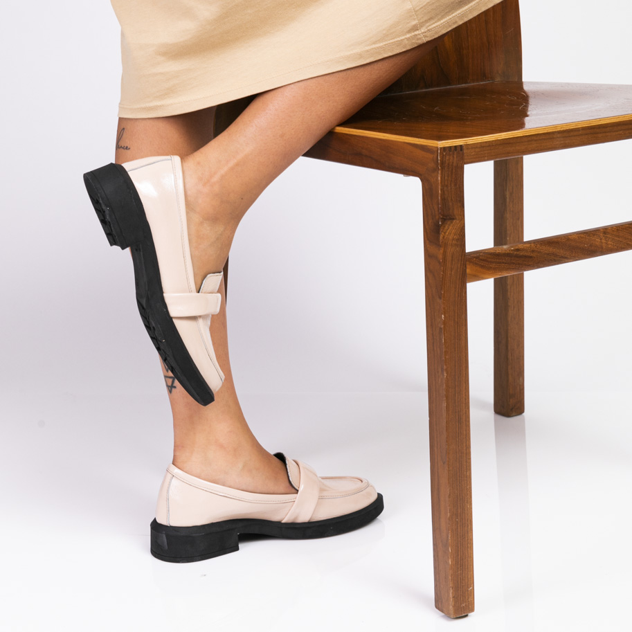 נעלי מוקסין אלגנטיות מעור – דגם אלונה